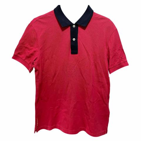 Sell Prada Two-Tone Polo Shirt - Red | HuntStreet.com